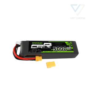 OVONIC 14.8V 5000mAh 4S 50C Lipo Battery with XT60 & Trx Plug for X-Maxx