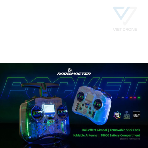 Tay Điều Khiển Radiomaster  Pocket Elrs - Charcoal